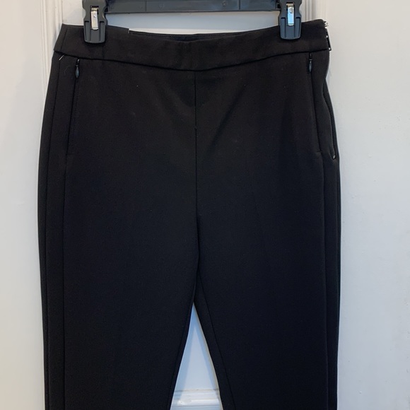 Zara Black Ankle Pants Trousers Size US 6 - Picture 2 of 8
